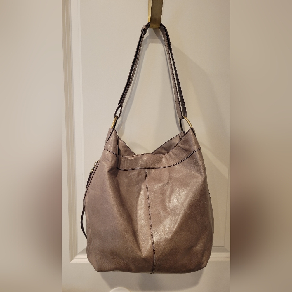Hobo Brand Port Bag In Ash - Picture 2 of 7